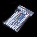 DC12V Mini LED RGB Controller DC Socket with 44 Keys IR Remote 