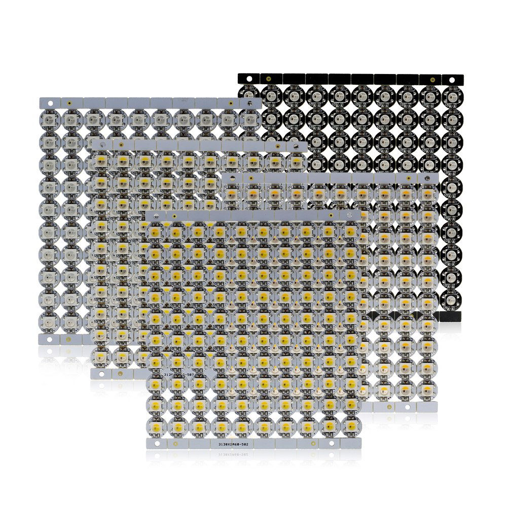 DC5V WS2812B SK6812 LED Chip with PCB Heatsink Board Built-in IC DIY LED Chips Emitting RGB/RGBW/RGBWW WWA 