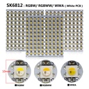 DC5V WS2812B SK6812 LED Chip with PCB Heatsink Board Built-in IC DIY LED Chips Emitting RGB/RGBW/RGBWW WWA 