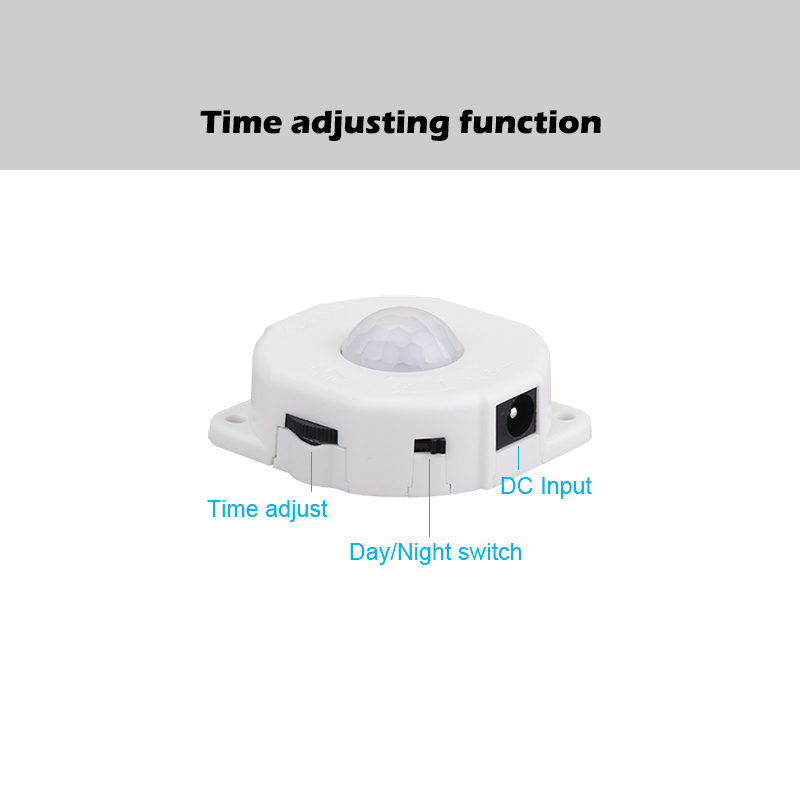 DC8-30V Human Body Induction Switch Time Delay Sensor for LED Strips