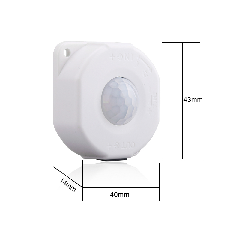 DC8-30V Human Body Induction Switch Time Delay Sensor for LED Strips