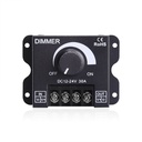 DC12V 24V Rotating LED Dimmer Switch Adjustable Brightness LED Controller 