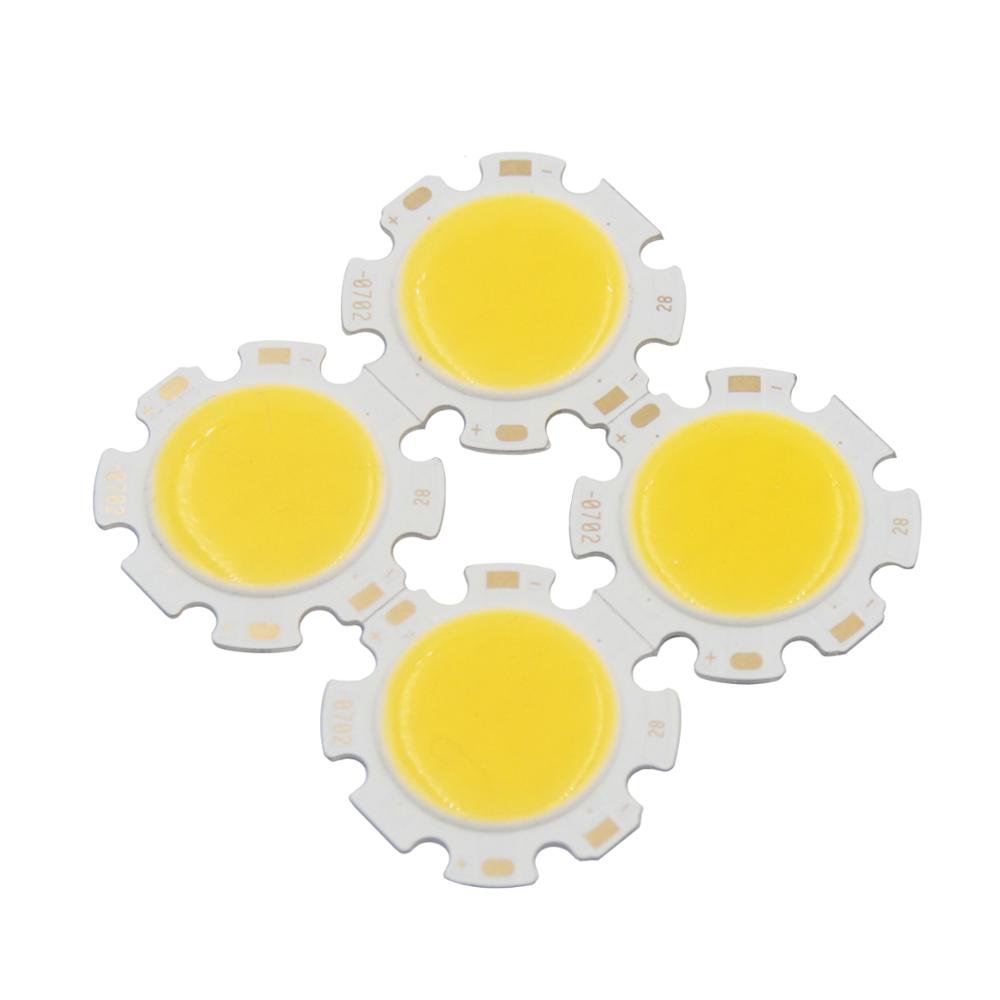 3W 5W 7W10W  LED COB Module LED COB Round Panel 300mA 28mm PCB 20mm Emitting Area 