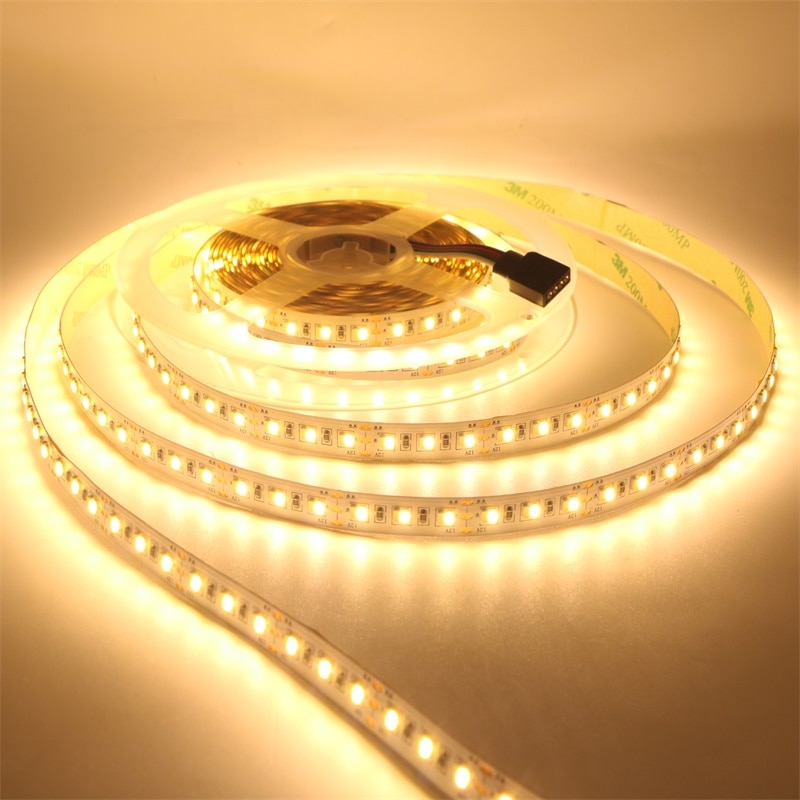 DC 12V 3014 SMD Flexible LED Strip 216LEDs/m Waterproof IP20/IP65/IP67 Emitting Daul White/ White and Warm White