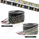 DC 12V 5050 SMD Flexible LED Strip 60LEDs/m  Black PCB