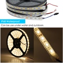 DC 12V 5050 SMD Flexible LED Strip 60LEDs/m Waterproof IP67 / IP68