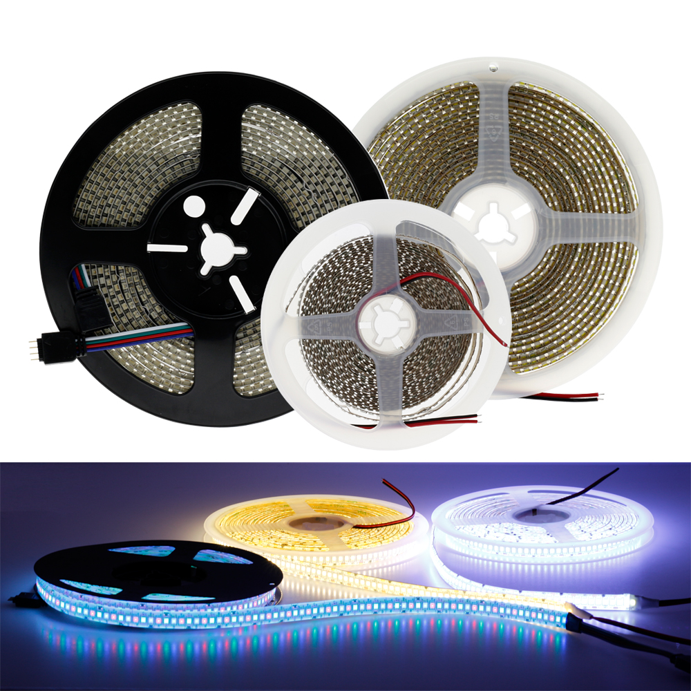 DC 12V 2835 SMD Flexible LED Strip 240LEDs/m Waterproof IP20/IP65/IP67 Emitting White/Warm White/Blue/Pink