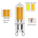 3W 5W G9 COB LED Halogen Bulb AC220V Home Light LED Silica Gel Lamp