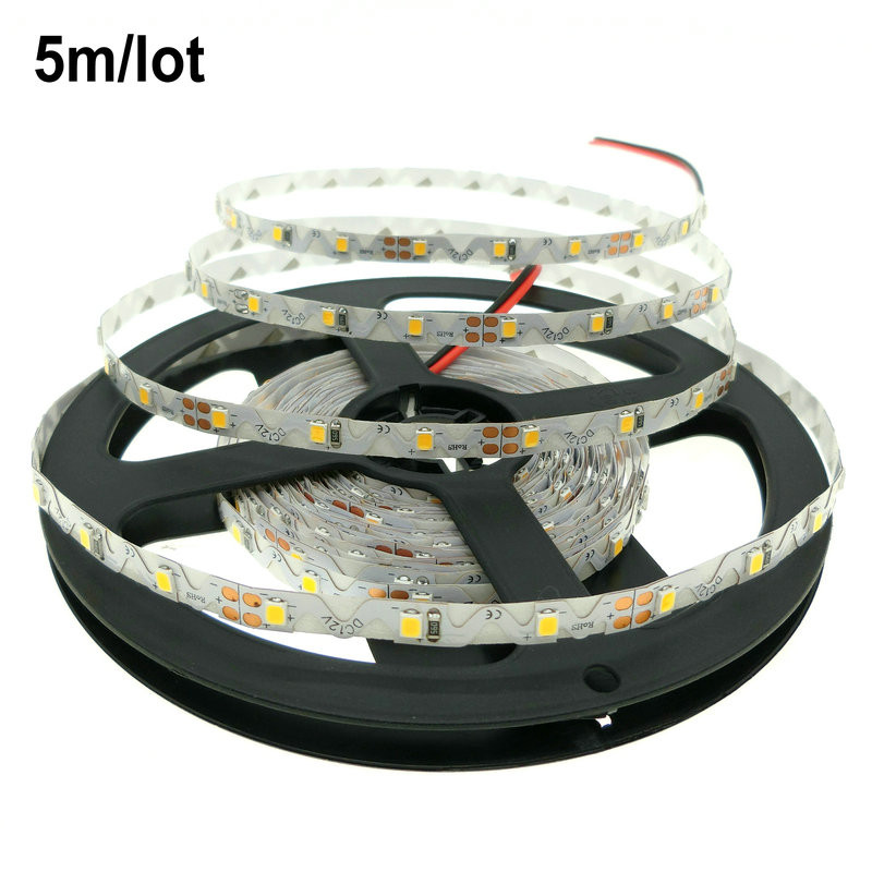 DC 12V 2835 SMD Flexible LED Strip 60LEDs/m Free Bending S Shape for Channel Letter