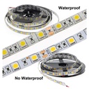 DC 12V 5050 SMD LED Flexible Strip 60LEDs/m Waterproof IP20/IP65 Emitting White/Warm white/Blue/Green/Red/RGBW