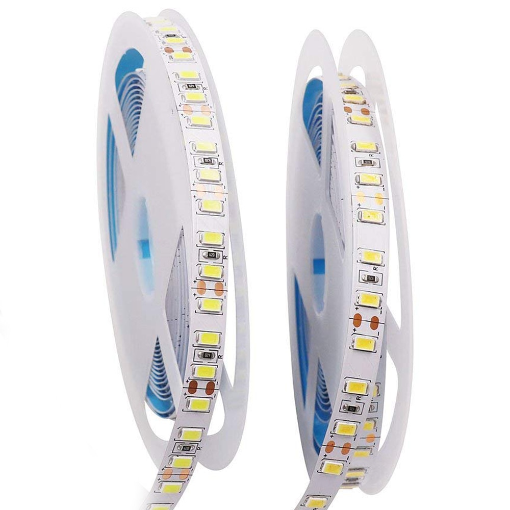 DC 12V 5630 SMD Flexible LED Strip 120LEDs/m Waterproof IP20/IP65/IP67 Emitting Red/Green/Blue/White/Warm White/Ice Blue/Pink