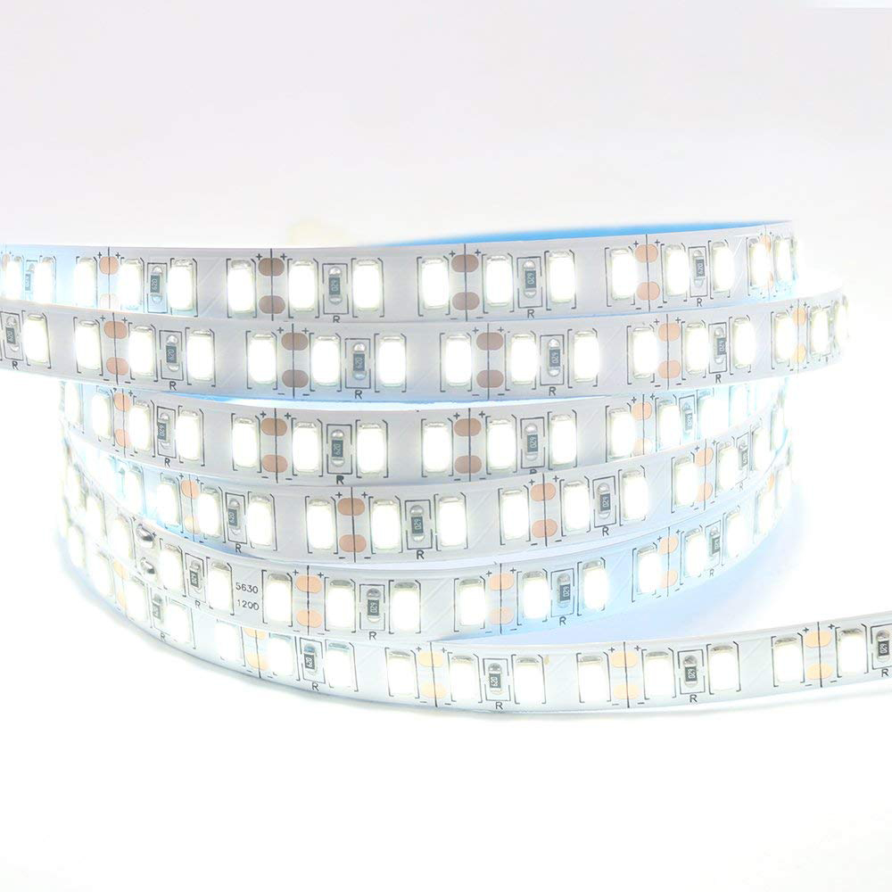 DC 12V 5630 SMD Flexible LED Strip 120LEDs/m Waterproof IP20/IP65/IP67 Emitting Red/Green/Blue/White/Warm White/Ice Blue/Pink