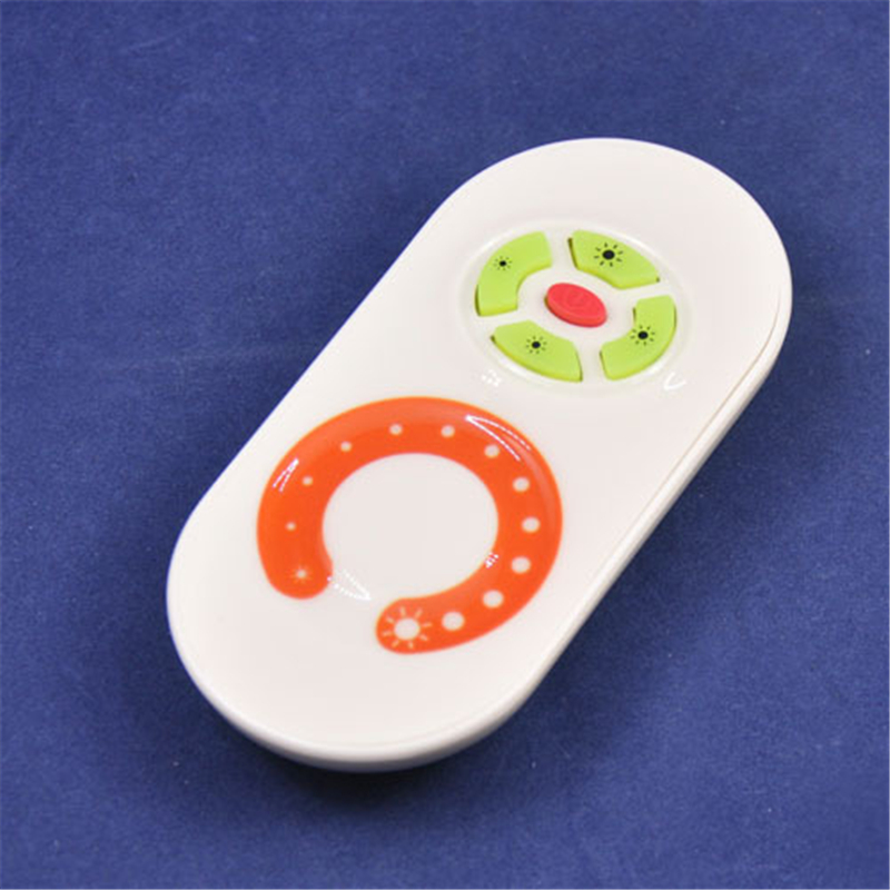 DC12V-24V Touch 5-Key Remote Aluminum Single Color RF LED Dimmer Touch Panel Remote for LED Strip Rigid Light SMD5050