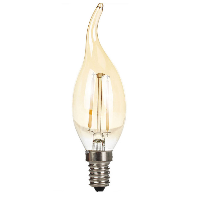 3W E14 C35 Flame LED Edison Bulb AC220V Home Light LED Filament Light Bulb