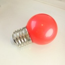 3W E27 Colorful LED Round Bulb Home Light LED Bulb Light