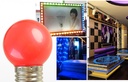 3W E27 Colorful LED Round Bulb Home Light LED Bulb Light