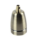 E27 Edison Vintage Bulb Lamp Holder Pendant Bulb Screw Base Holder Plating Treatment