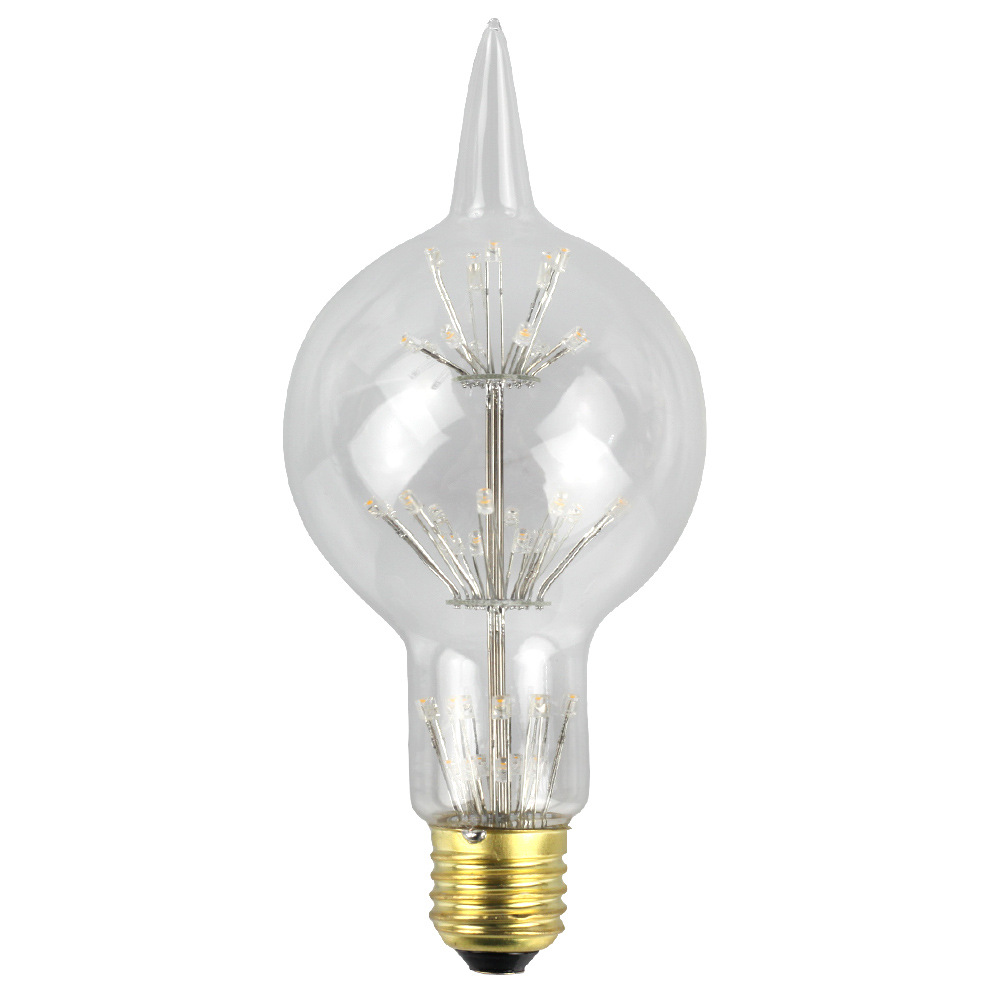 3W E27 F80 Fireworks Light LED Edison Bulb AC85-265V Home Light LED Filament Light Bulb