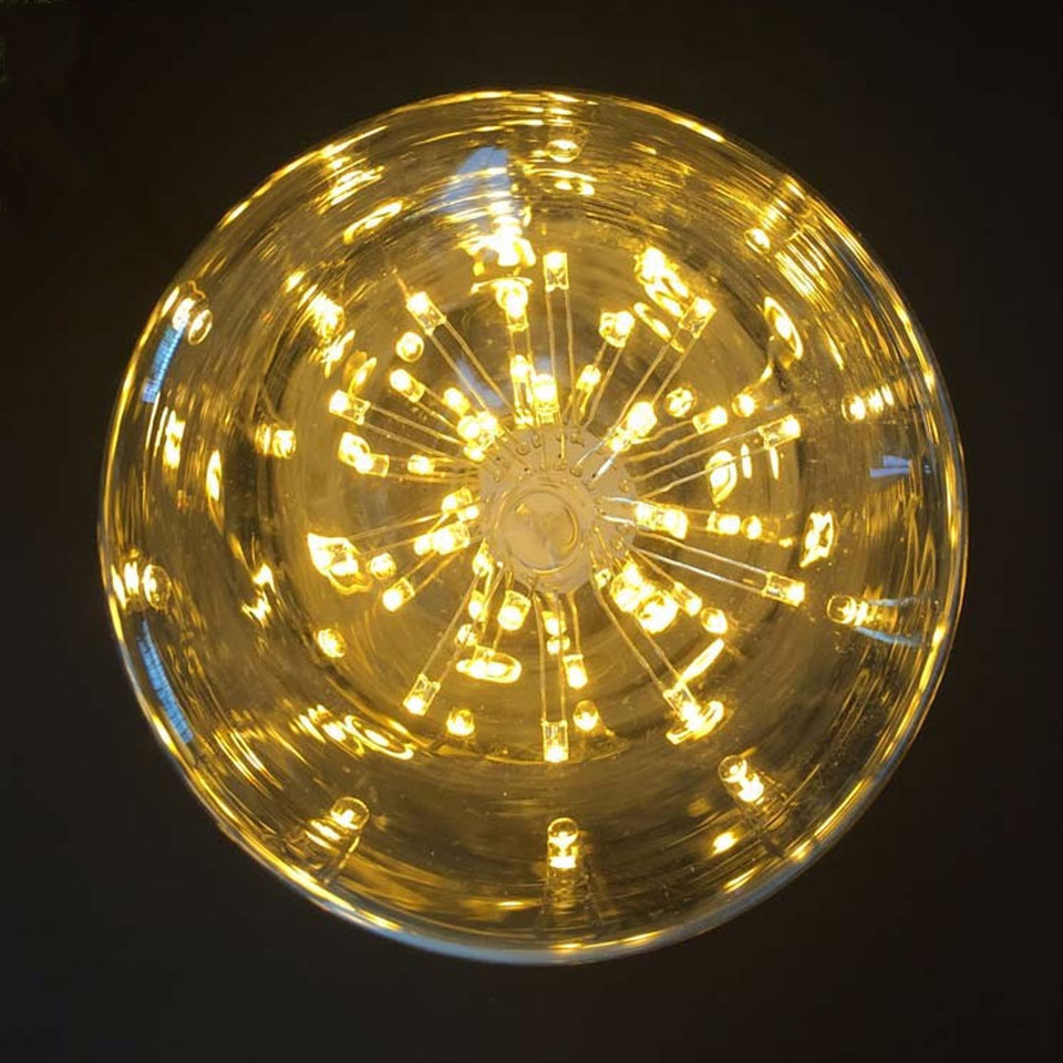 3W E27 G125 LED Edison Bulb AC220V Home Light LED Filament Light Bulb