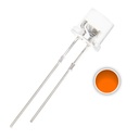 F5 5mm Clear Transparent Flat Top LED Diode Lights Emitting White/Red/Green/Blue/Yellow/Purple/Pink