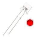 F5 5mm Clear Transparent Flat Top LED Diode Lights Emitting White/Red/Green/Blue/Yellow/Purple/Pink