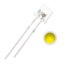 F5 5mm Clear Transparent Flat Top LED Diode Lights Emitting White/Red/Green/Blue/Yellow/Purple/Pink