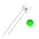 F5 5mm Clear Transparent Flat Top LED Diode Lights Emitting White/Red/Green/Blue/Yellow/Purple/Pink