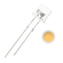 F5 5mm Clear Transparent Flat Top LED Diode Lights Emitting White/Red/Green/Blue/Yellow/Purple/Pink