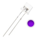 F5 5mm Clear Transparent Flat Top LED Diode Lights Emitting White/Red/Green/Blue/Yellow/Purple/Pink