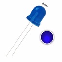 F8 8mm Diffused LED Diode Lights Emitting White/Red/Green/Blue/Yellow