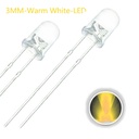 F3 3MM Round LED Light Diode Emitting Green/Yellow/Blue/White/Red/Warm White/Orange/Purple/Pink/Yellow Green 