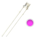 F3 3mm Clear Transparent Flat Top LED Diode Lights Emitting White/Red/Green/Blue/Yellow/Purple/Pink