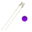 F3 3mm Clear Transparent Flat Top LED Diode Lights Emitting White/Red/Green/Blue/Yellow/Purple/Pink