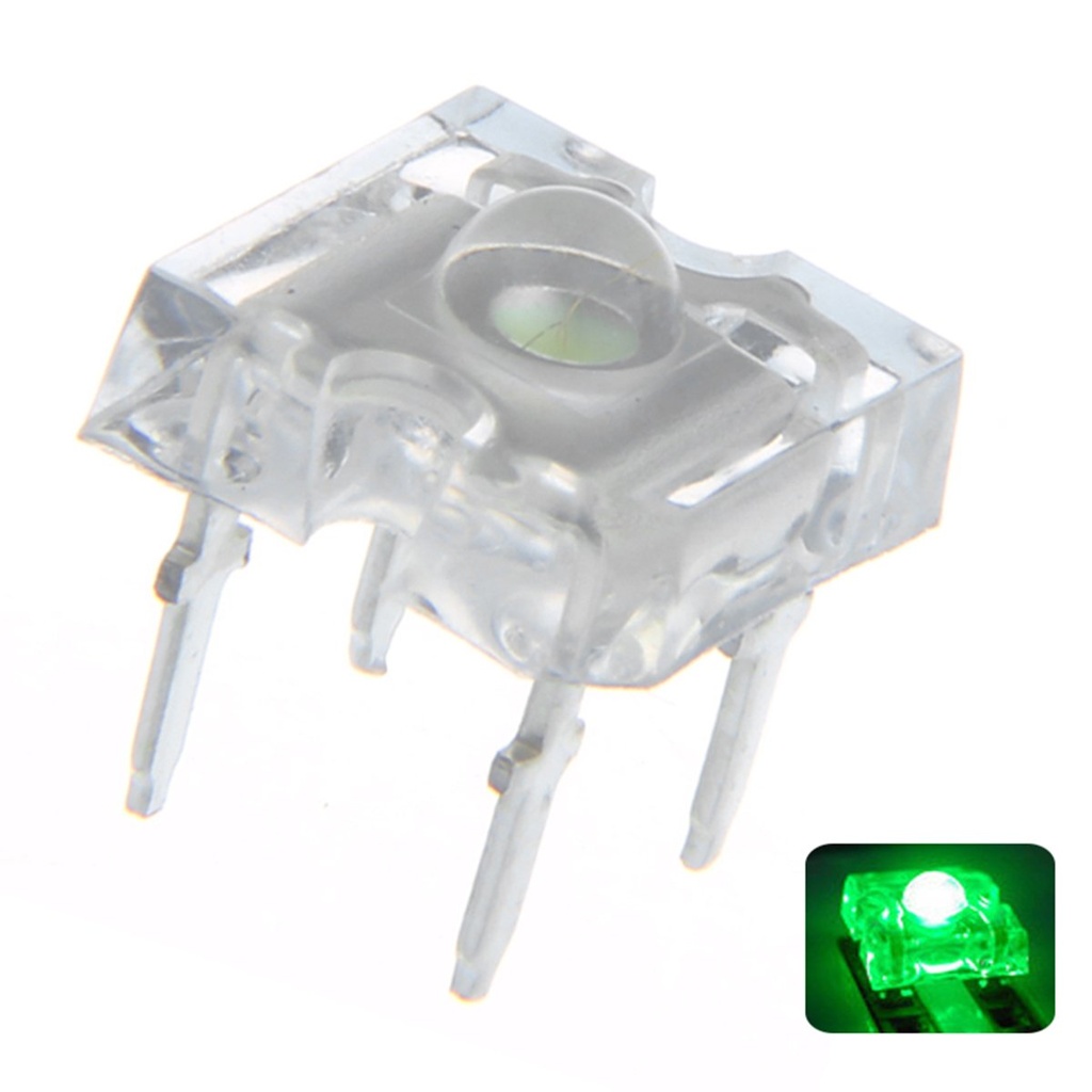 F3 3mm Piranha LED Diode Lights Round Super Flux 4 pins Emitting White/Red/Green/Blue/Yellow