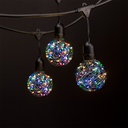 Fairy String Lights - 23' -w/ 10 Pendant G95 Commercial Grade Outdoor