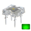 Flat Piranha LED Diode Lights Emitting White/Red/Green/ Blue/Yellow