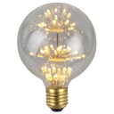 3W E27 G95 Fireworks Light LED Edison Bulb AC85-265V Home Light LED Filament Light Bulb