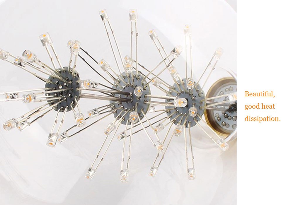 3W E27 LED Pineapple Edison Bulb AC220V Home Light LED Filament Light Bulb