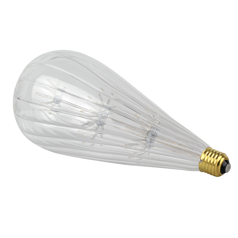 3W E27 Loofah Fireworks Light LED Edison Bulb AC85-265V Home Light LED Filament Light Bulb