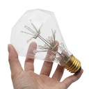 3W E27 ST64 Flat Top Diamond LED Edison Bulb AC85-265V Home Light LED Filament Light Bulb