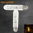 3W E27 T30 LED Firework Edison Bulb AC220V Home Light LED Filament Light Bulb