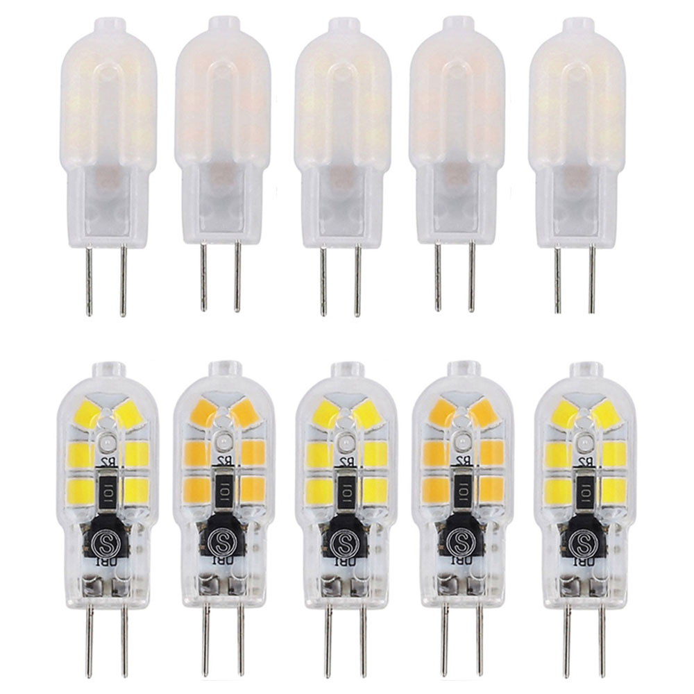 3W G4 2835 SMD LED Halogen Bulb AC220V/AC DC12V Home Light LED Silica Gel Lamp