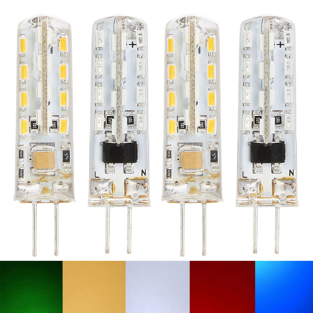 3W G4 3014 SMD LED Halogen Bulb AC220V Home Light LED Silica Gel Lamp