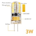 3W G4 3014 SMD LED Halogen Bulb DC12V Home Light LED Silica Gel Lamp