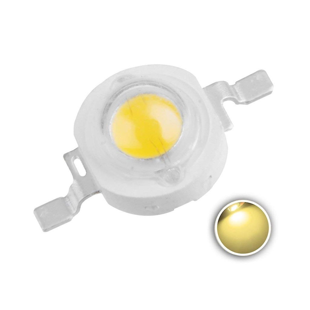 3W High Power LED Emitter White 2700-35000K