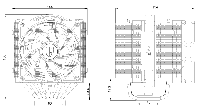 High Power LED Heatsink for 400W-500W LED