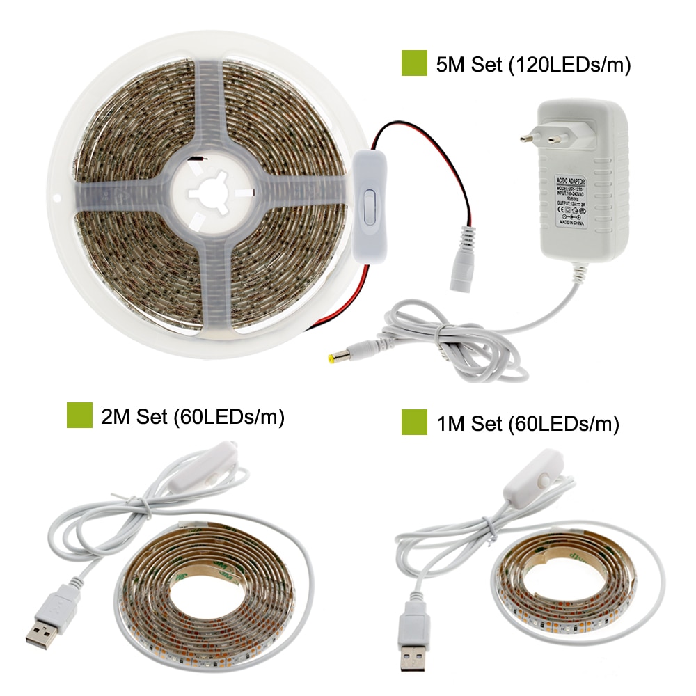 Insect-Repelling LED Strip DC5V/12V 2835 Camping Lamp Indoor Lighting for Hiking USB Repellent Light Safter Than Mosquito Killer