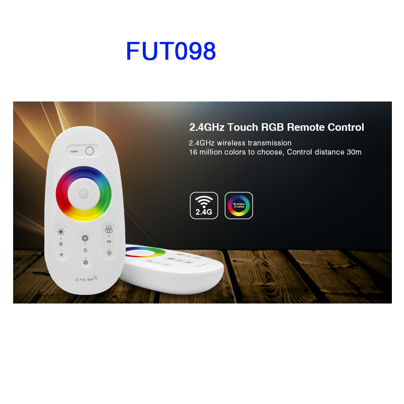 Mi.light 2.4G wireless RF RGB CCT RGBWW Remote Controller FUT091/FUT092/FUT095/FUT096/FUT098/FUT005/FUT006/FUT007/FUT089 