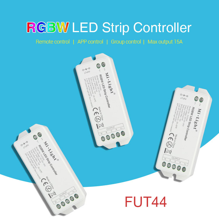 Milight RGB RGBW RGB+CCT LED Strip Controller Smart LED Control System FUT043 FUT044 FUT045 FUT043A FUT044A FUT045A 