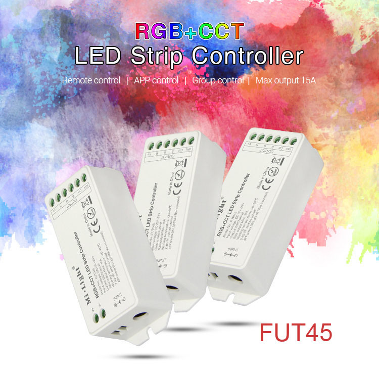 Milight RGB RGBW RGB+CCT LED Strip Controller Smart LED Control System FUT043 FUT044 FUT045 FUT043A FUT044A FUT045A 